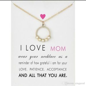 Mother’s  Day Necklace Gift Cards